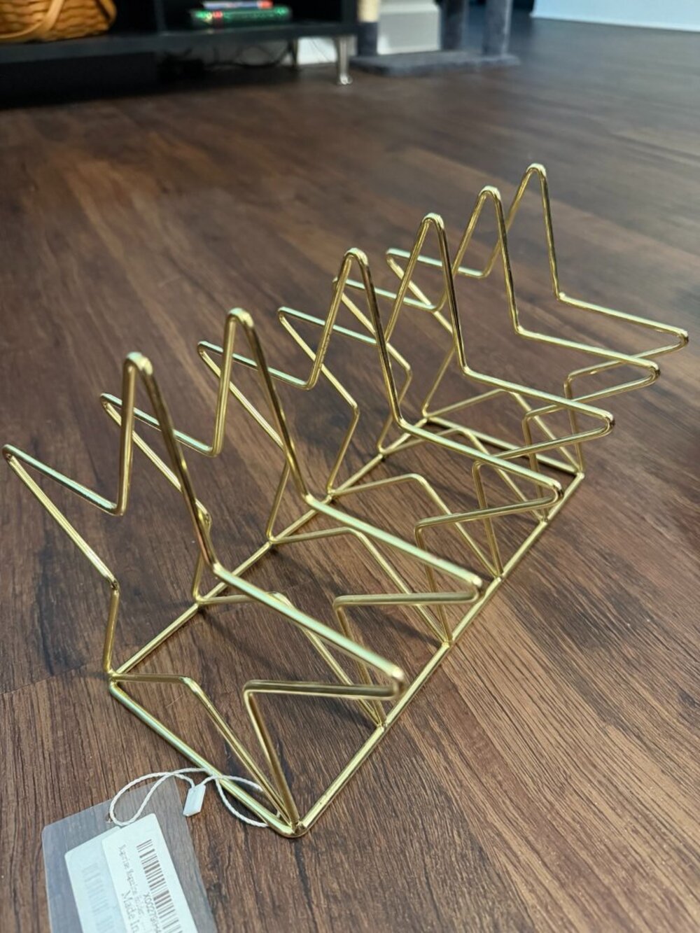 Gold Metal Star Letter Holder Mail Organizer – New With Tags